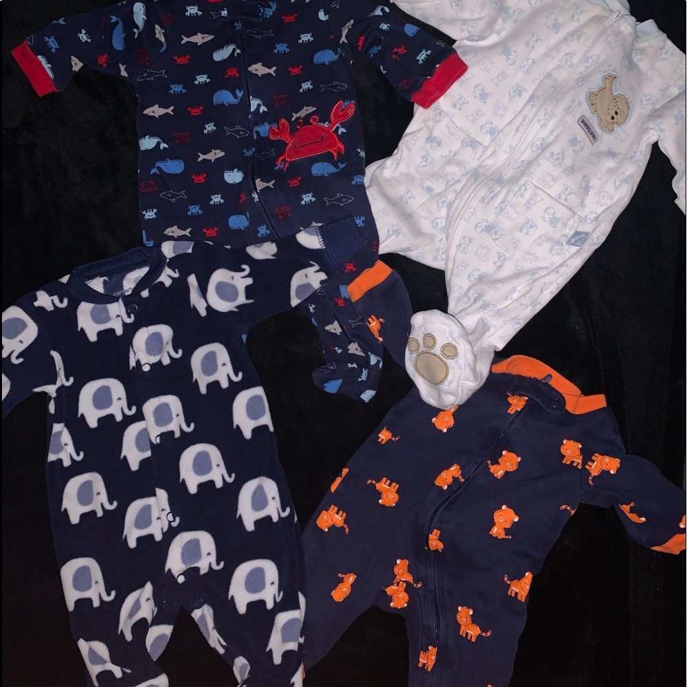 4 Carters Newborn Sleepers